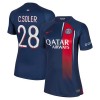 Maglia ufficiale Paris Saint Germain 2023-24 C. Soler 28 Casa per Donna